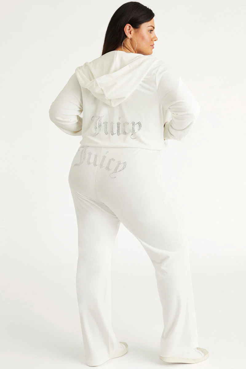 Plus-Size OG Big Bling Velour Track Pants - Image 4