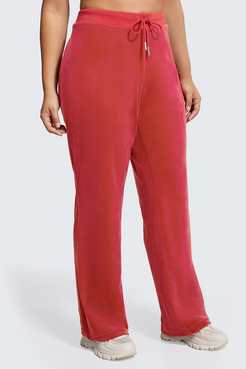 Plus-Size OG Big Bling Velour Track Pants - Image 4