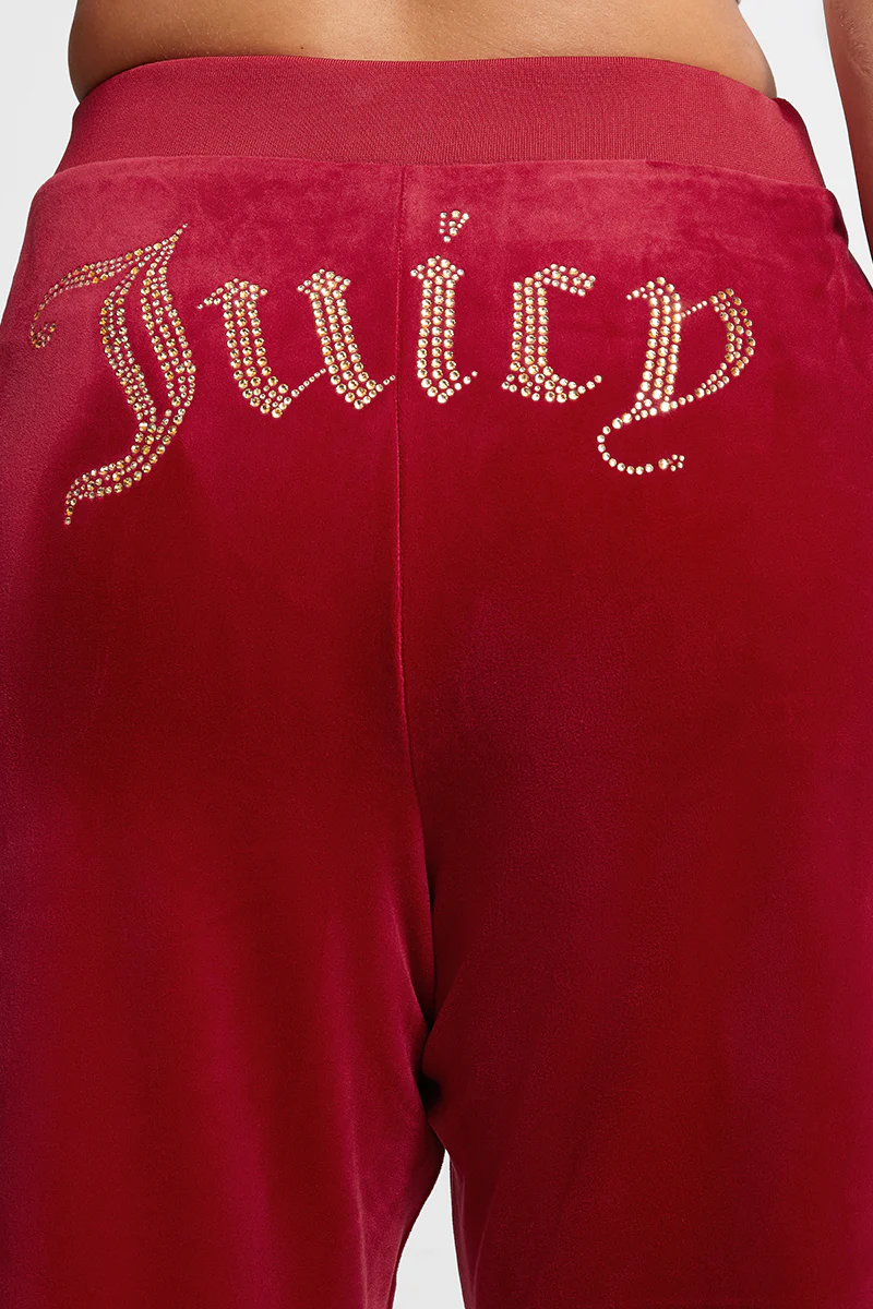 Plus-Size OG Big Bling Velour Track Pants - Image 3