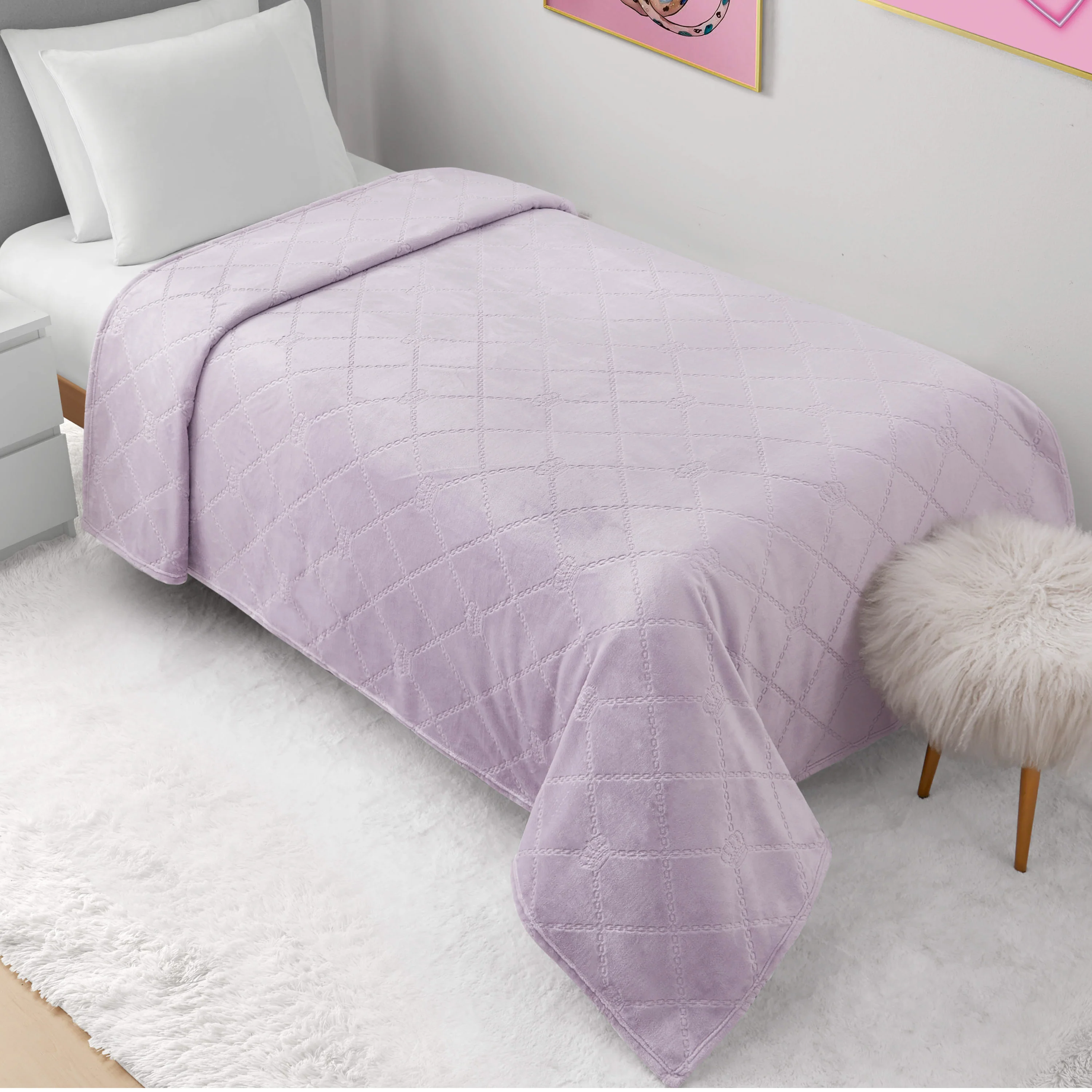 Plush Oversized Throw Blanket, 60" x 90" - Image 5
