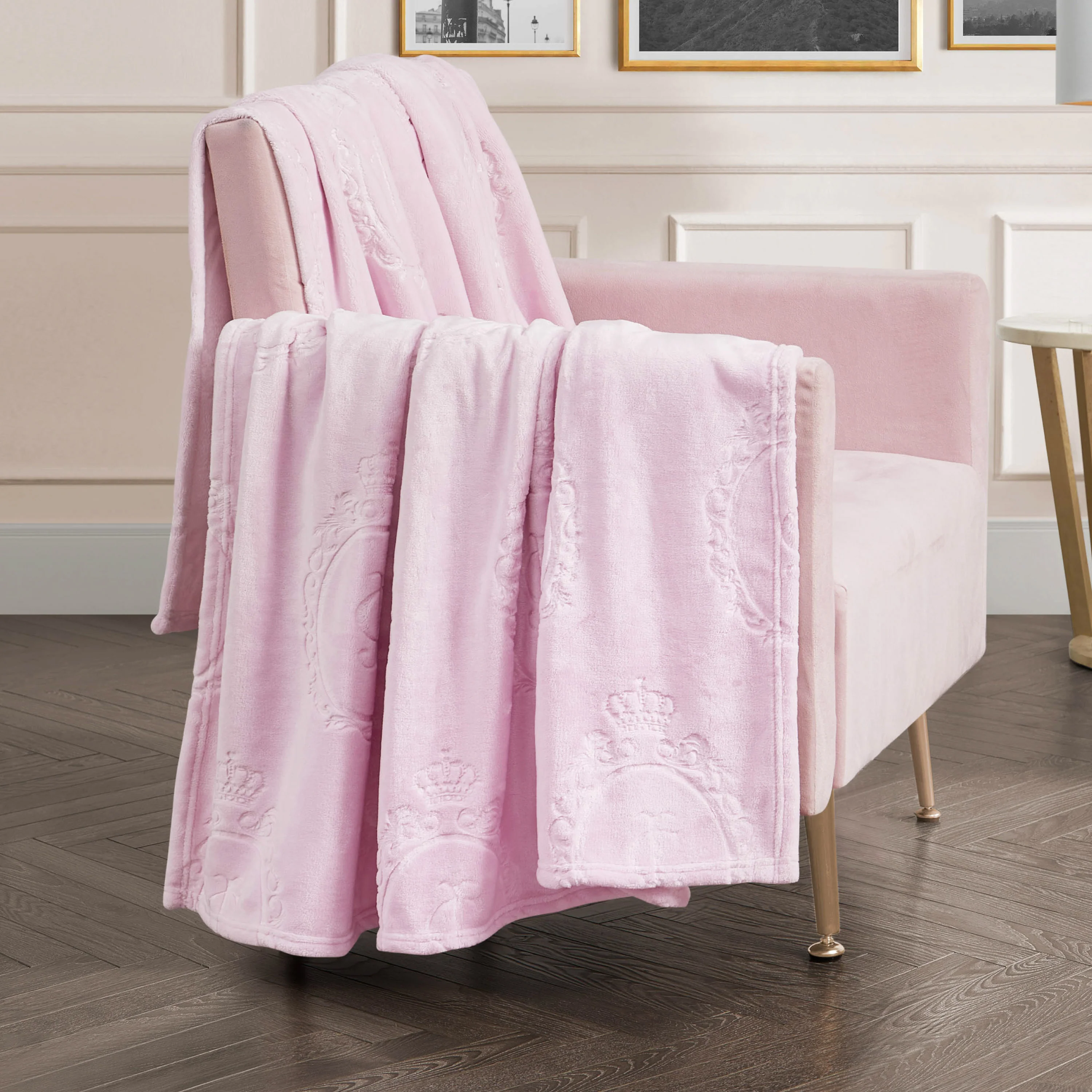 Plush Oversized Throw Blanket, 60" x 90" - Image 4