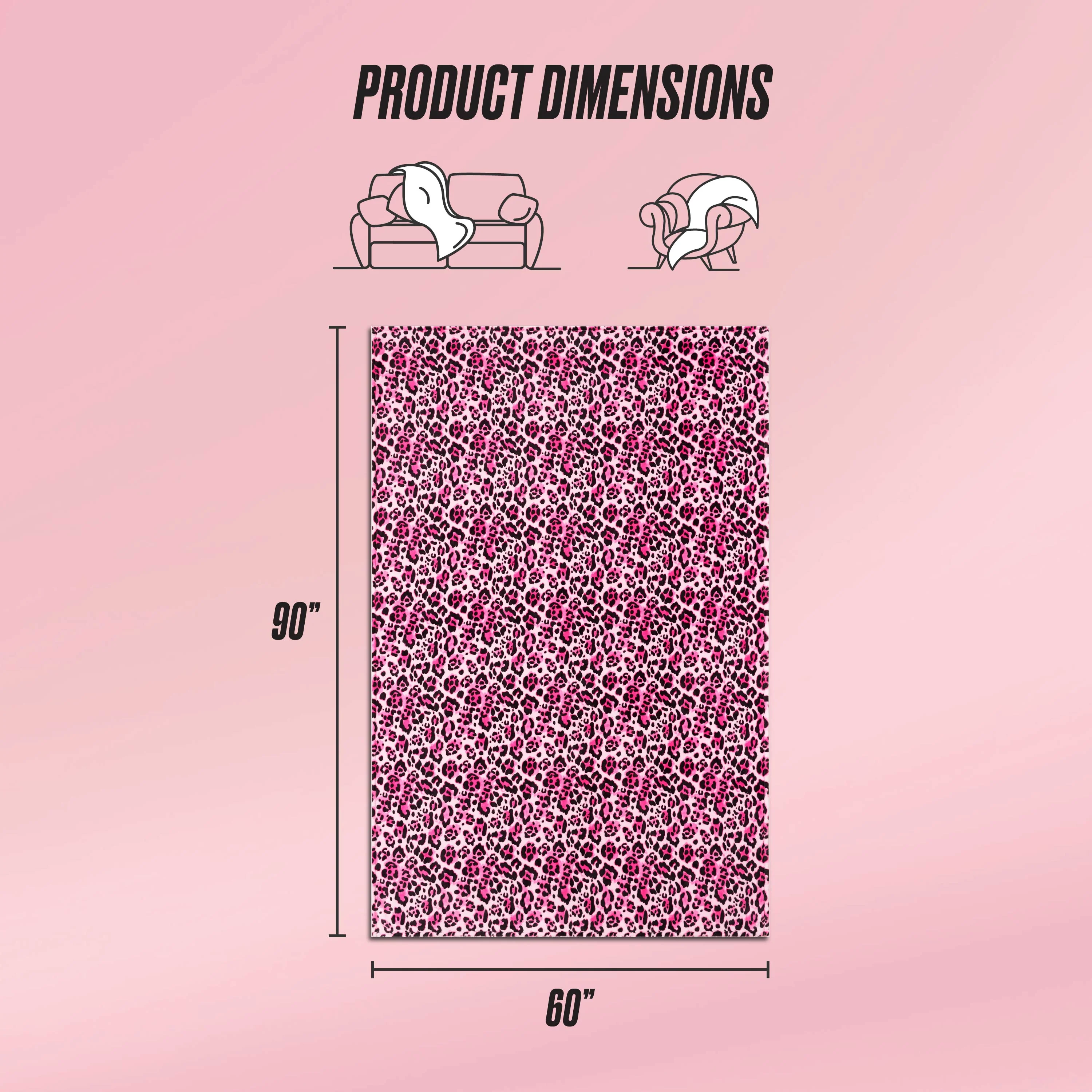 Plush Oversized Throw Blanket, 60" x 90" - Image 2
