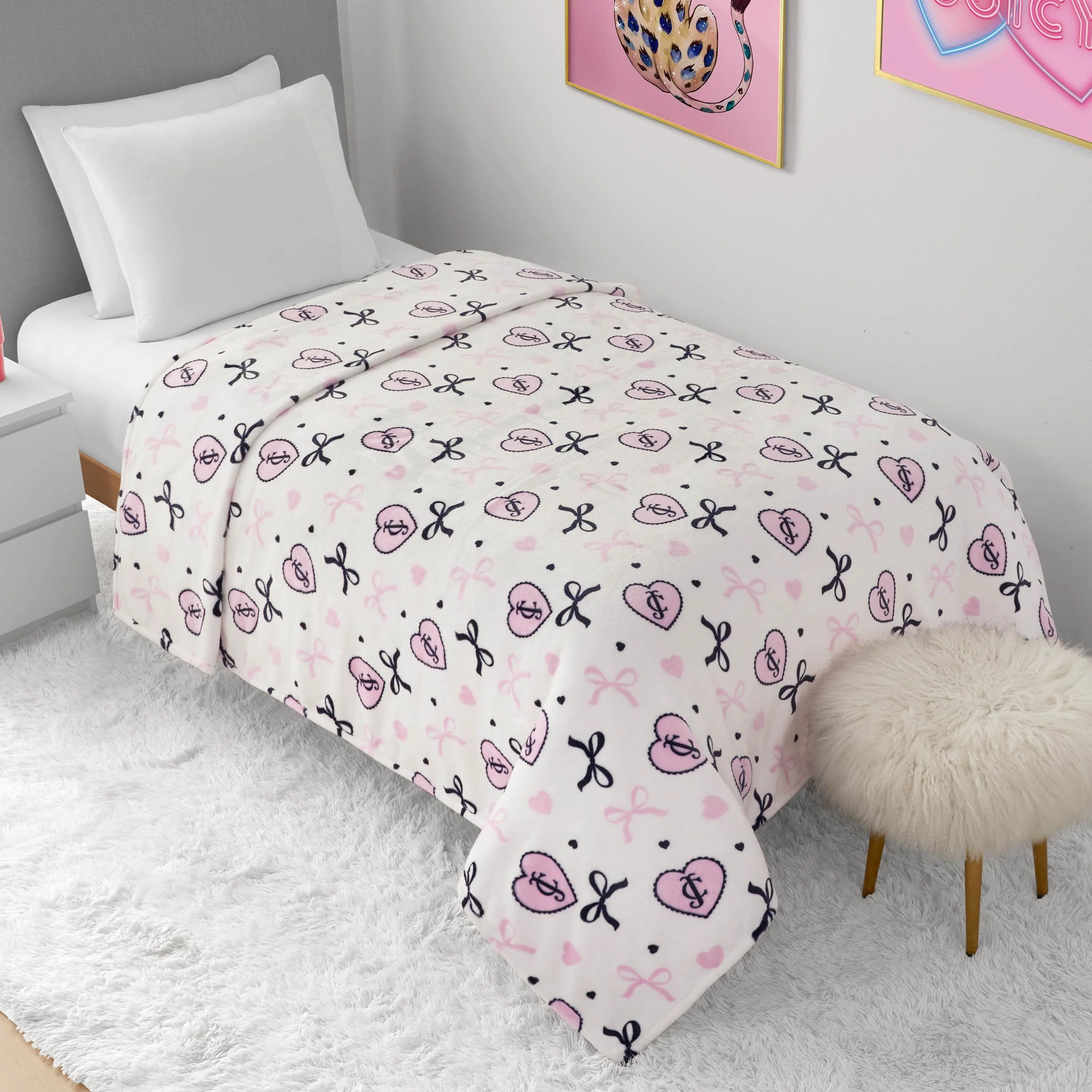 Plush Oversized Throw Blanket, 60" x 90" - Image 5
