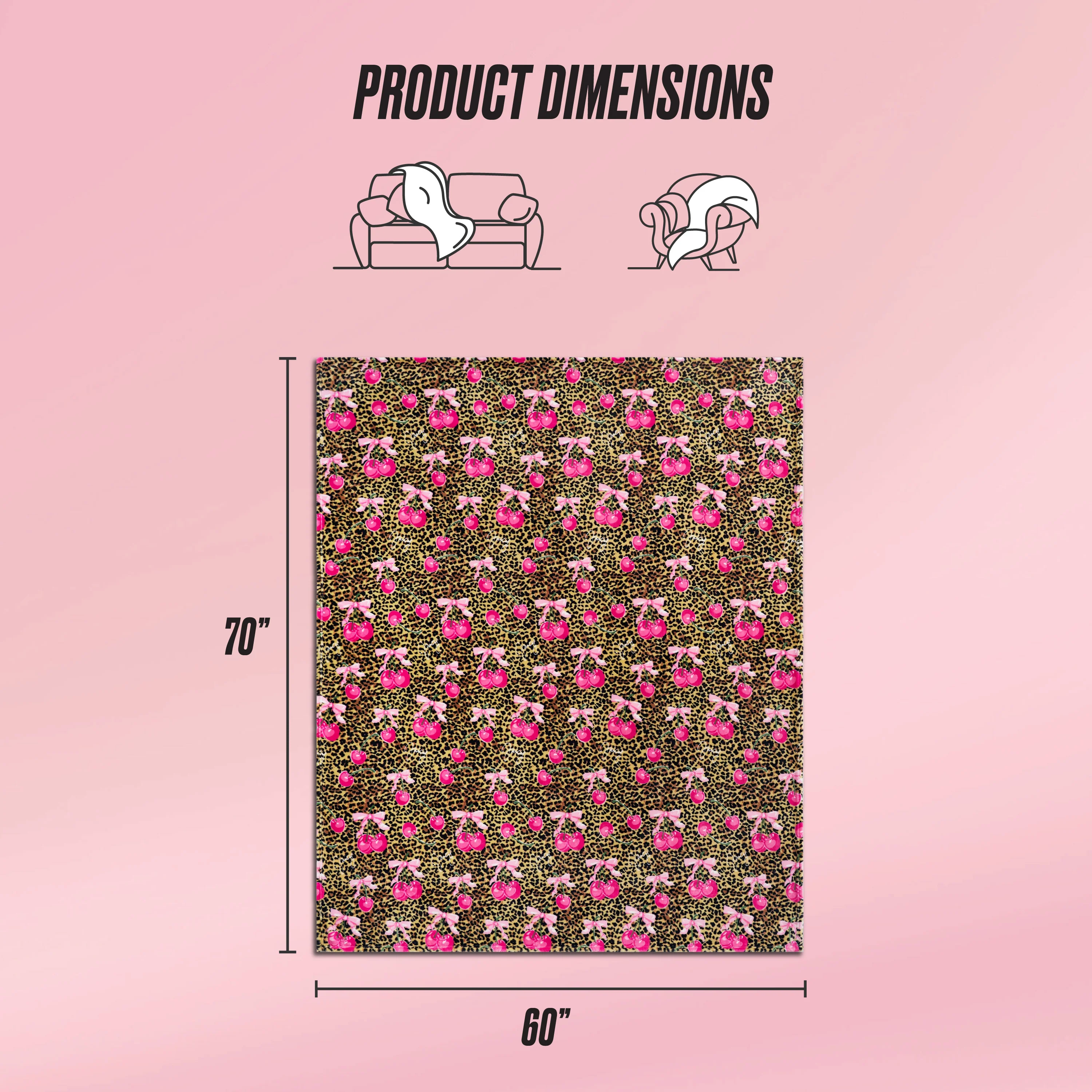 Plush Oversized Throw Blanket, 60" x 70" - Image 2