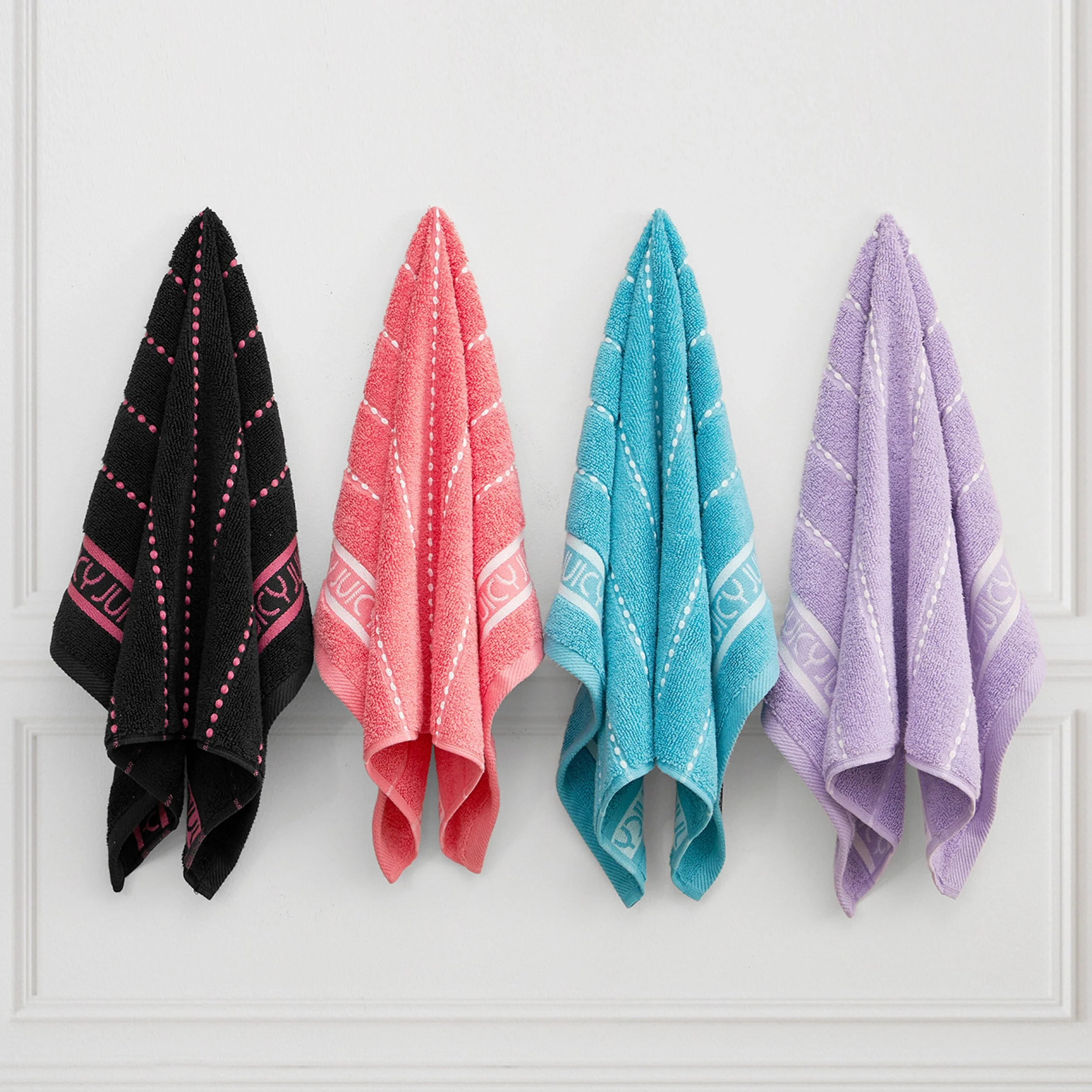 Plush Stripe Bath Towel Set - Image 6