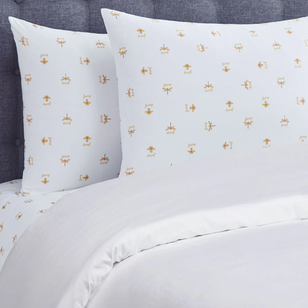 Printed Microfiber Sheet Set - Image 5