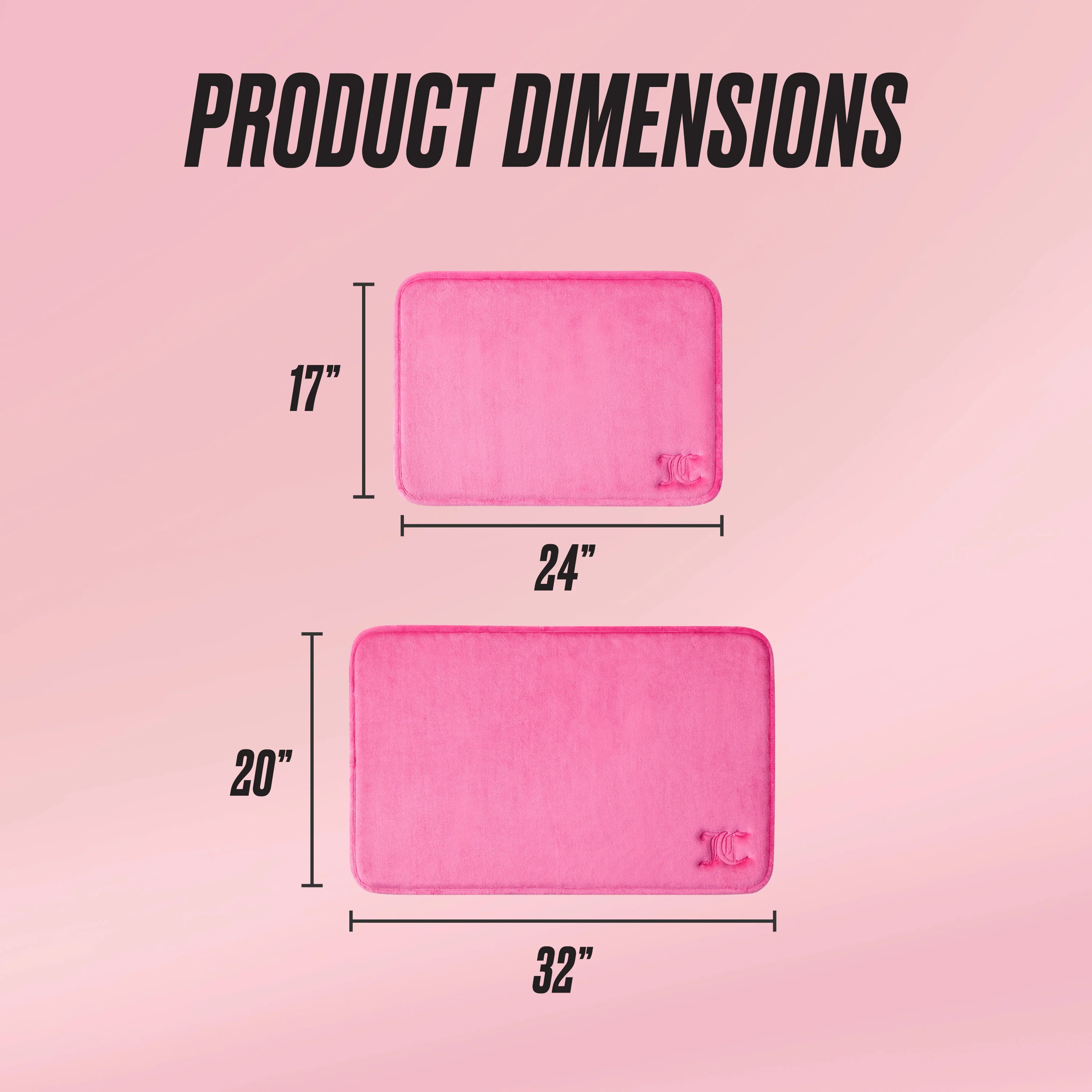 Quilted Memory Foam Bath Mat 2-Piece Set - Image 3