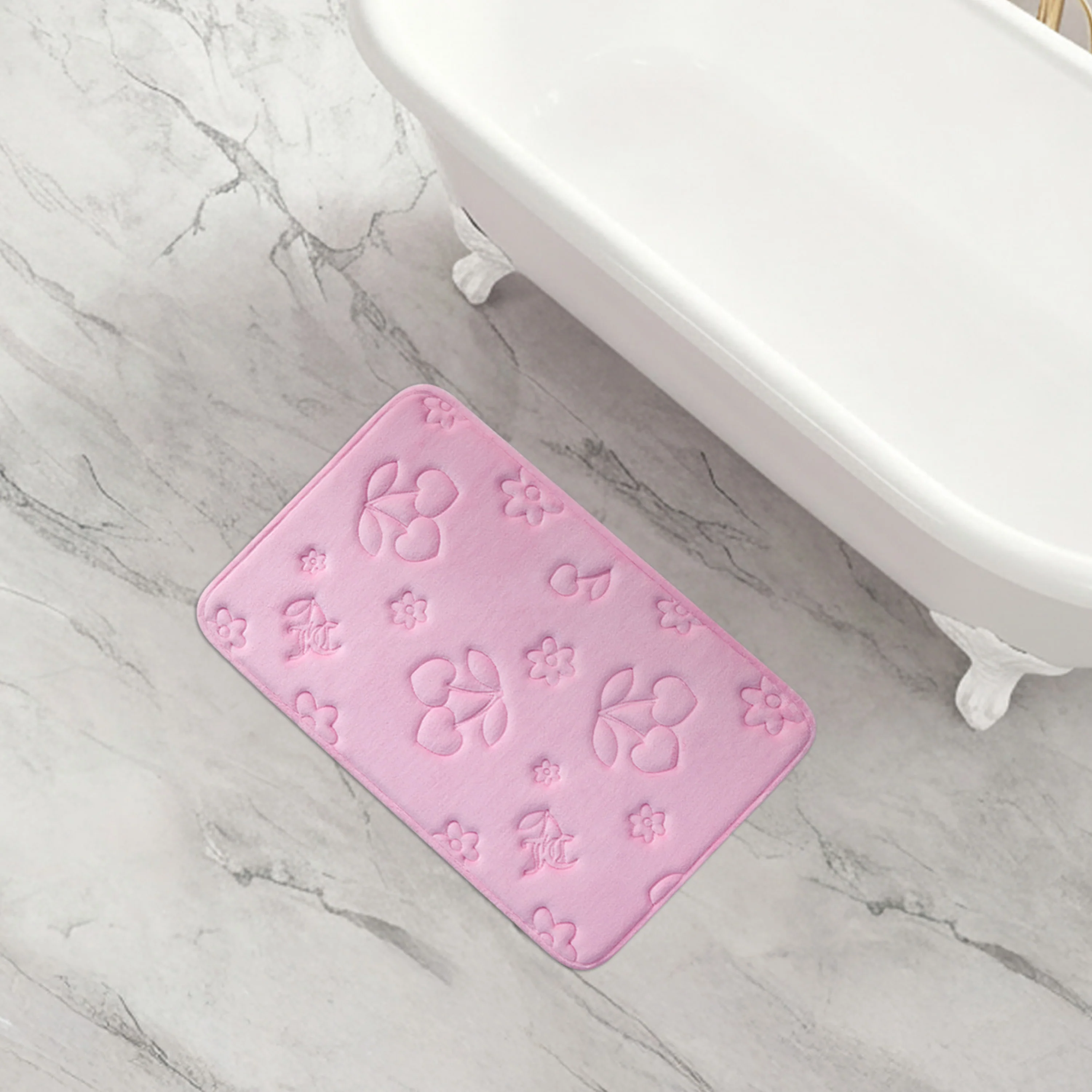 Quilted Memory Foam Bath Mat, 20" x 32"