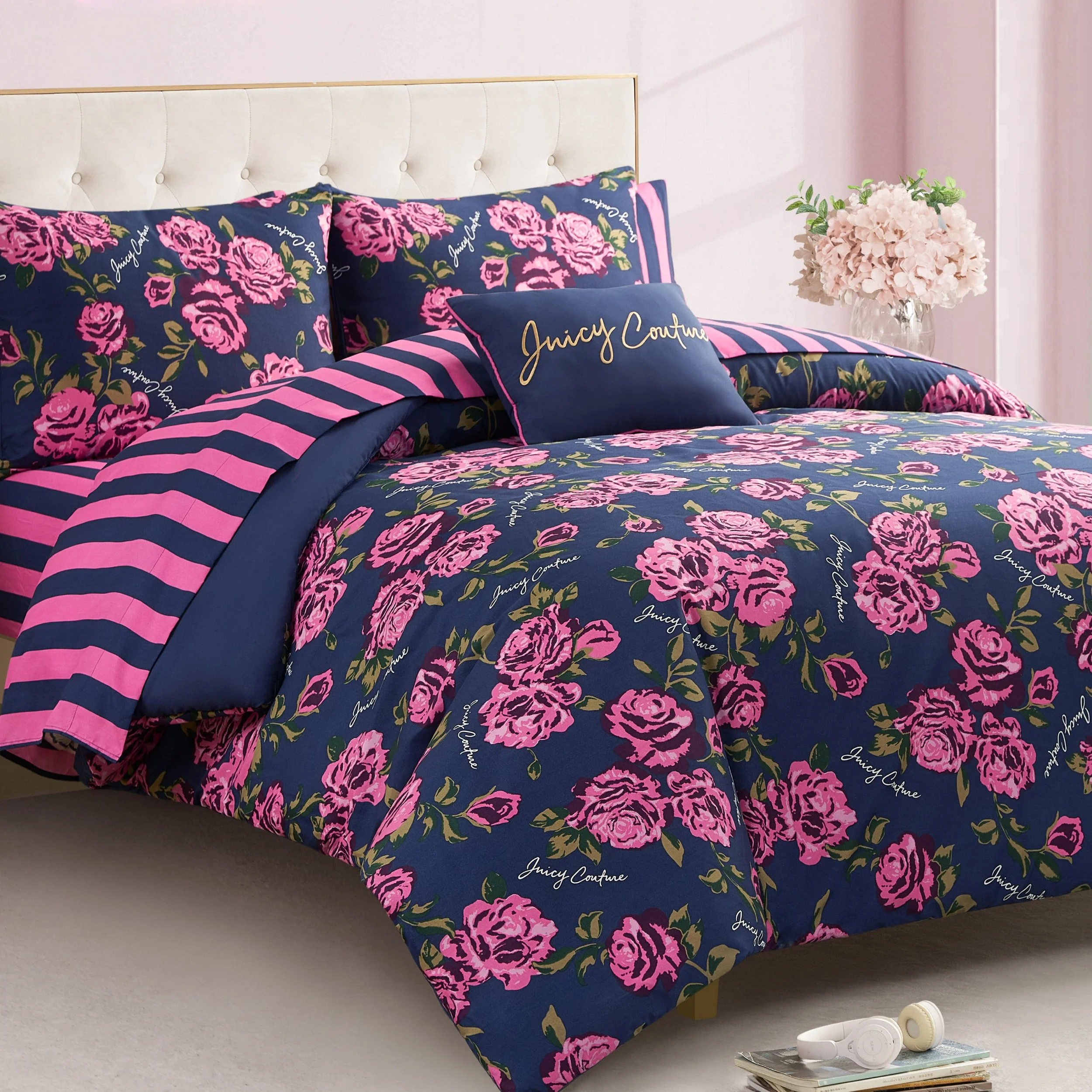 Rose Logo Bed in a Bag Bedding Set - Image 2