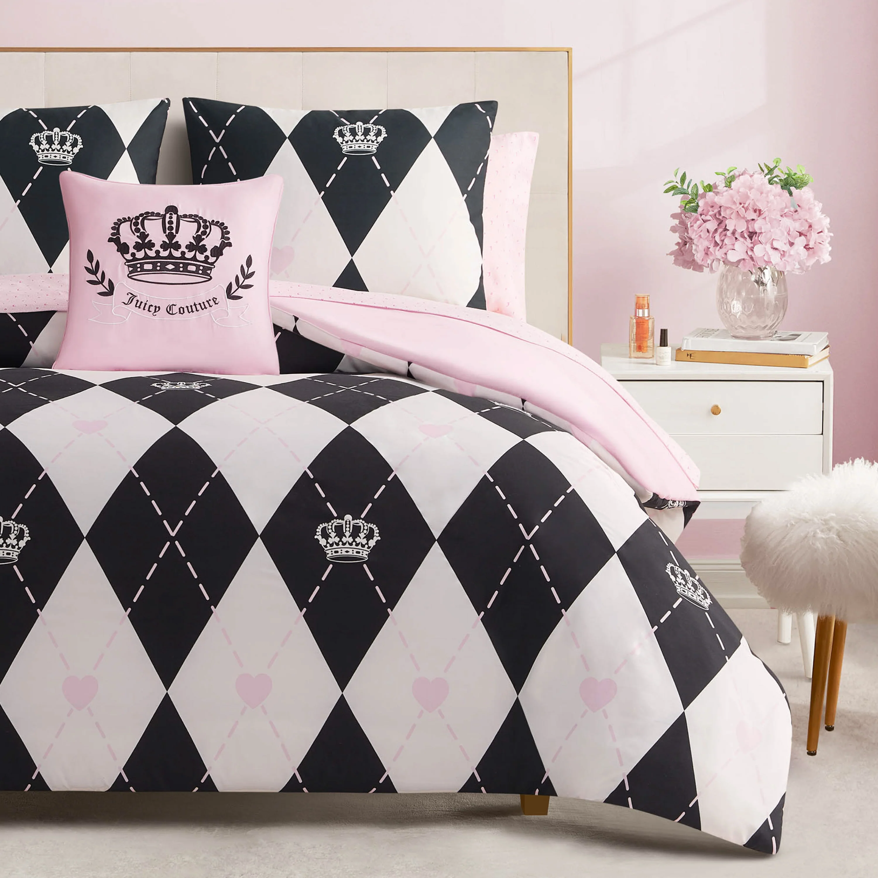 Royal Argyle Reversible Bed in a Bag Bedding Set - Image 6