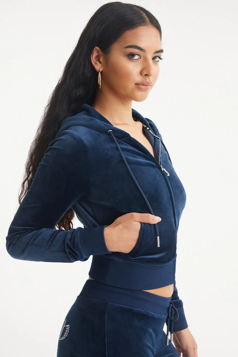 Scorpio Customizable Big Bling Velour Hoodie - Image 4