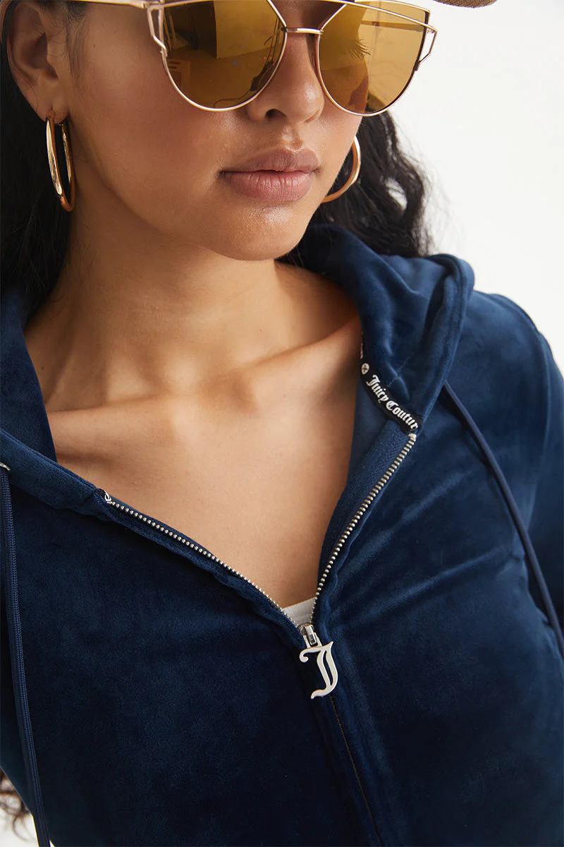 Scorpio Customizable Big Bling Velour Hoodie - Image 5
