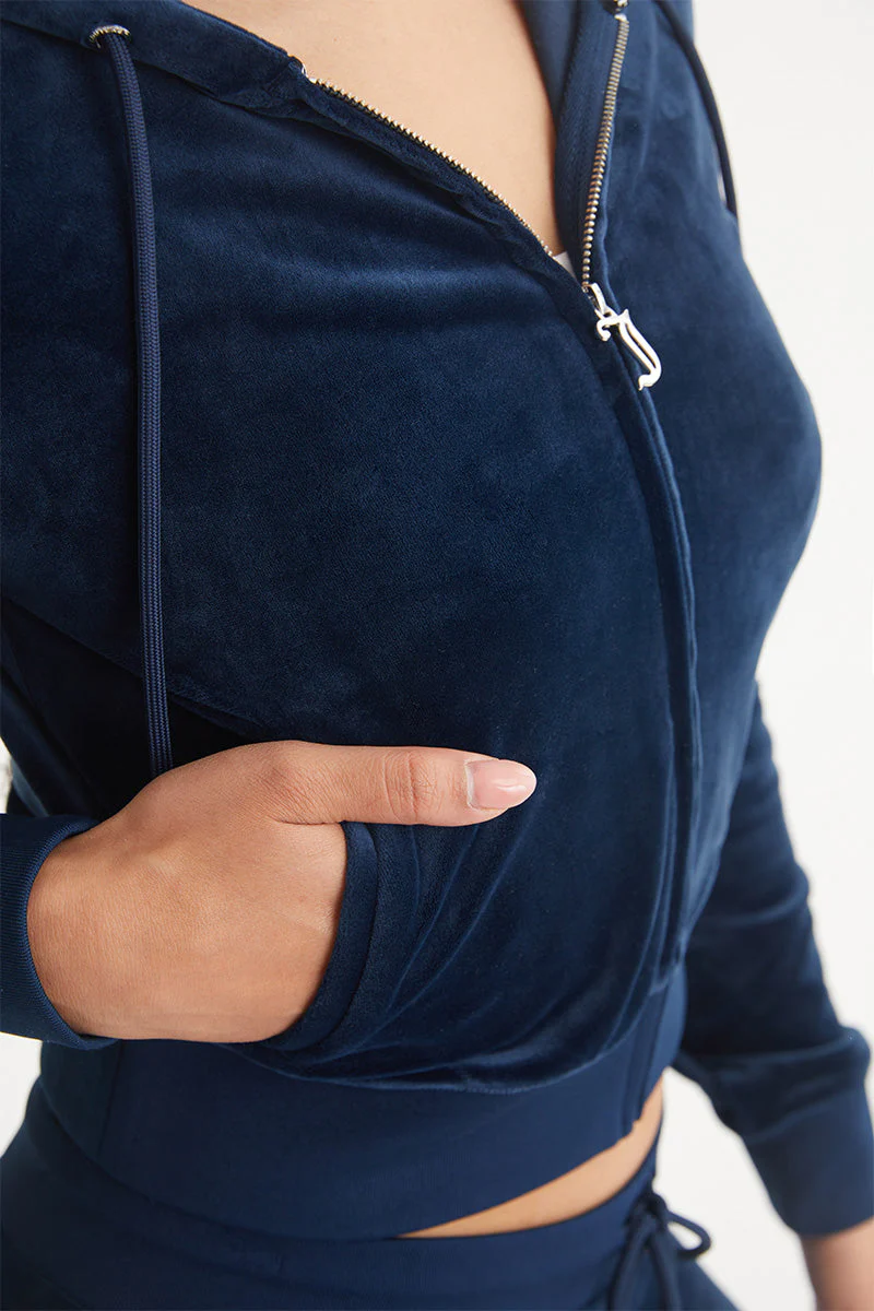 Scorpio Customizable Big Bling Velour Hoodie - Image 6
