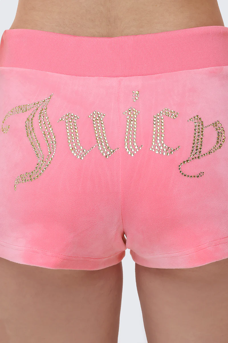 Scottie Big Bling Velour Shorts - Image 5