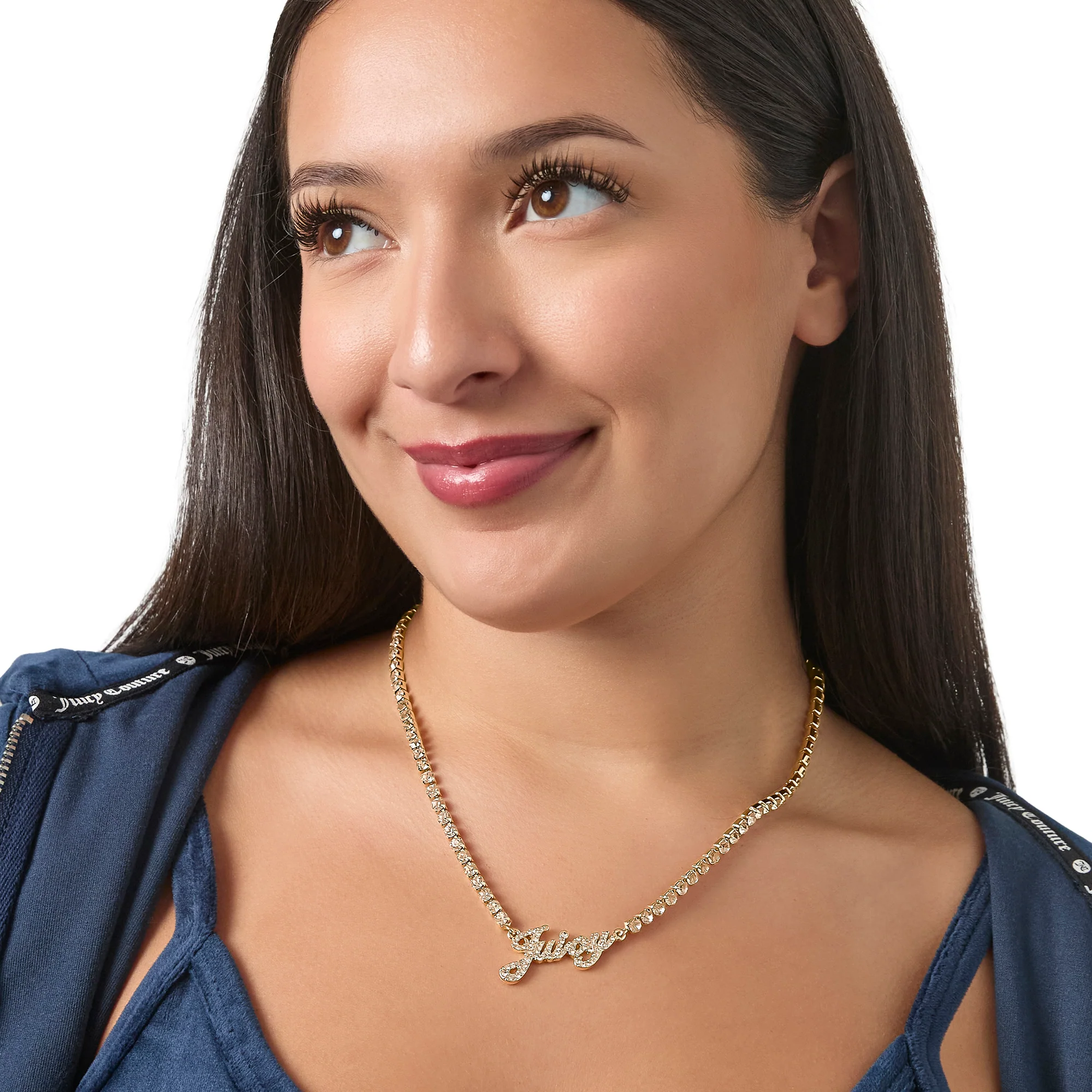 Script Logo Chain Necklace - Image 3