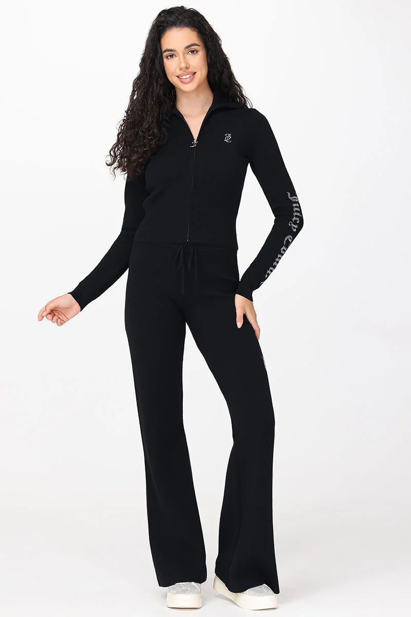 Small Bling Knit Cropped Jacket - Image 6