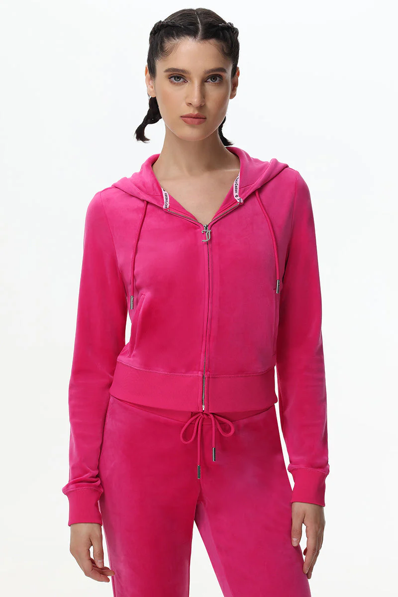 Technicolor Customizable Big Bling Velour Hoodie - Image 9