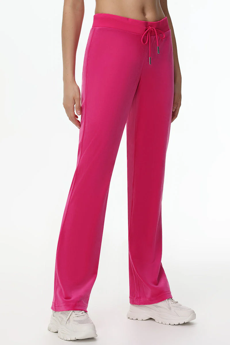 Technicolor Customizable Big Bling Velour Track Pants - Image 10