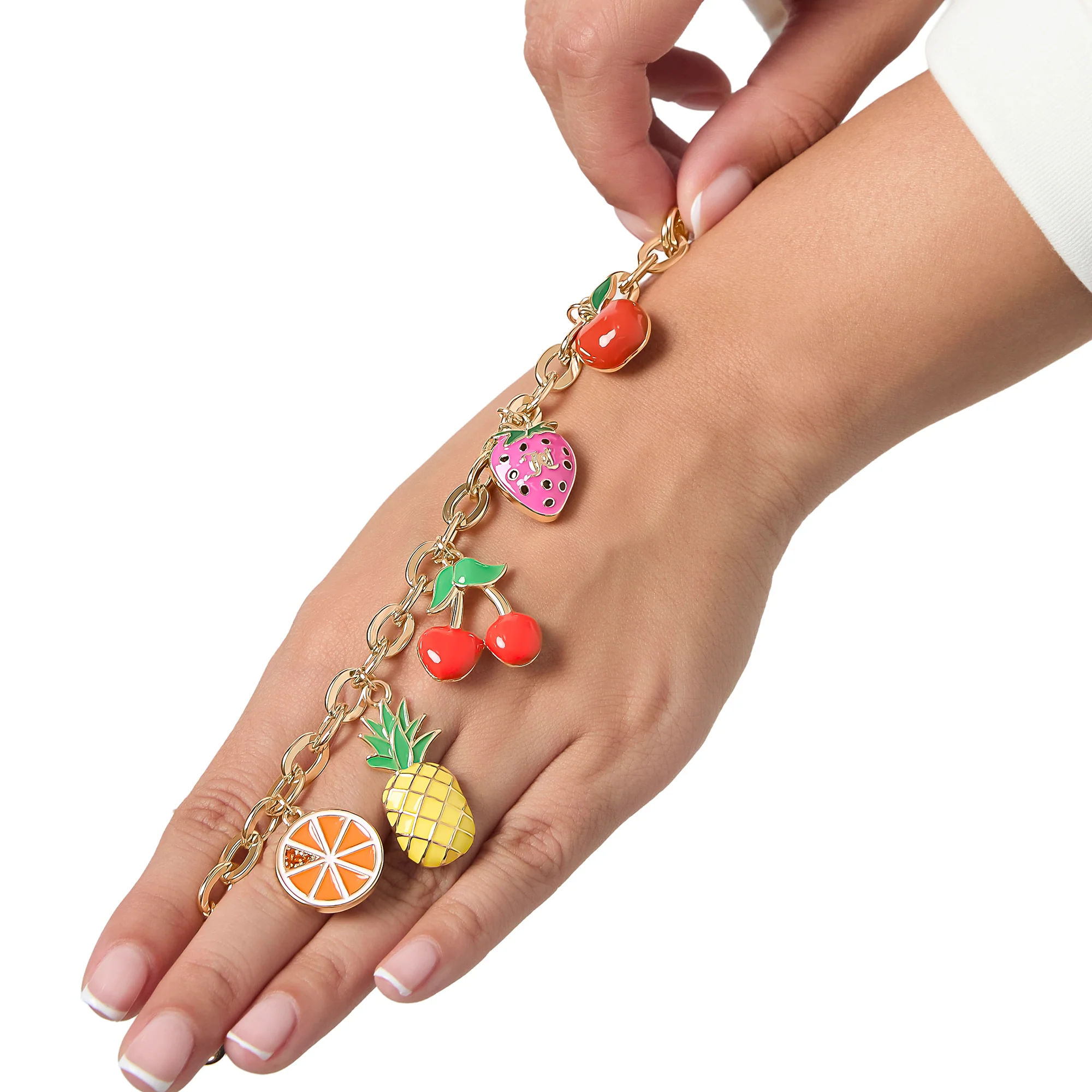 Tropical Fruit Charm Bracelet - Image 4