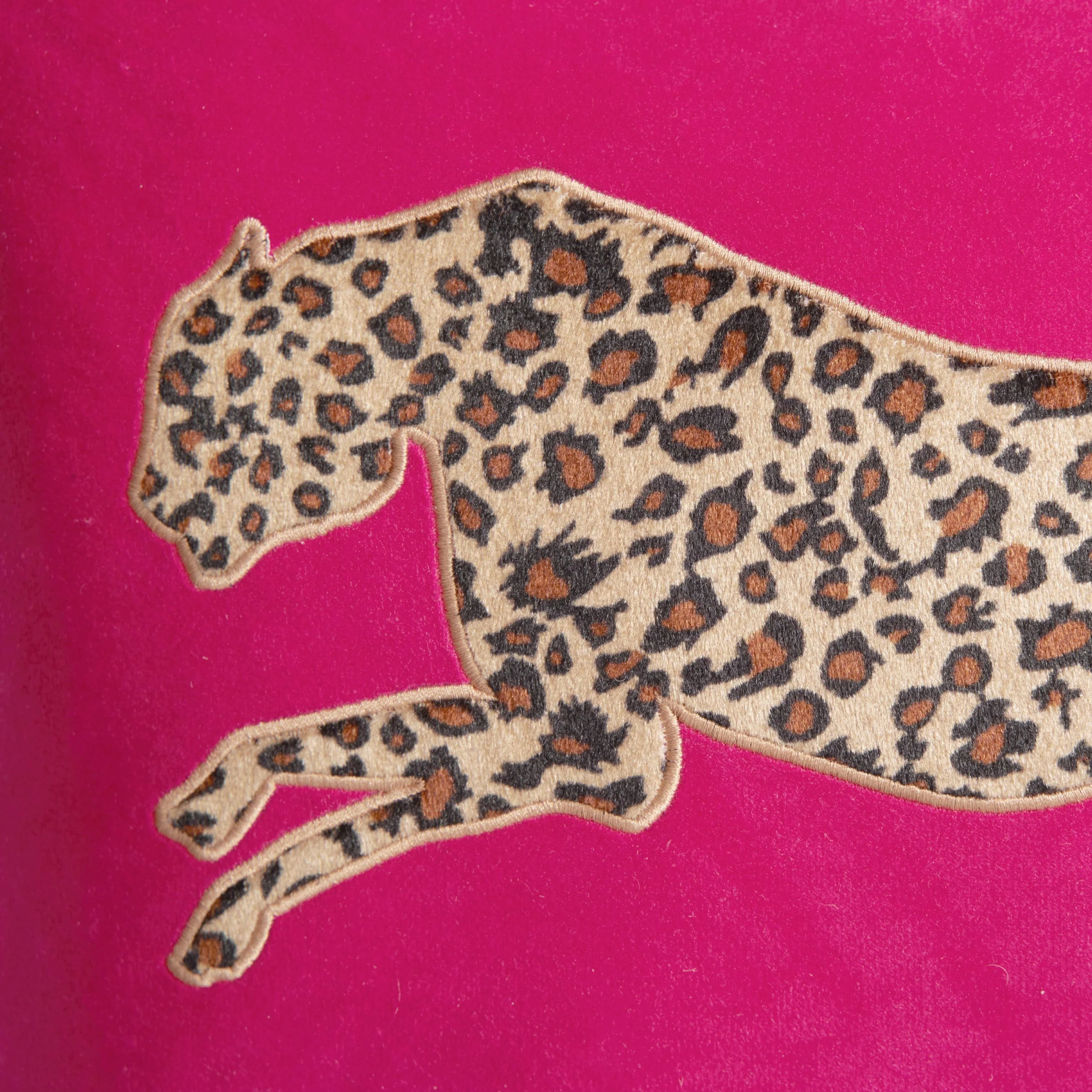 Velvet Cheetah Pillow - Image 6