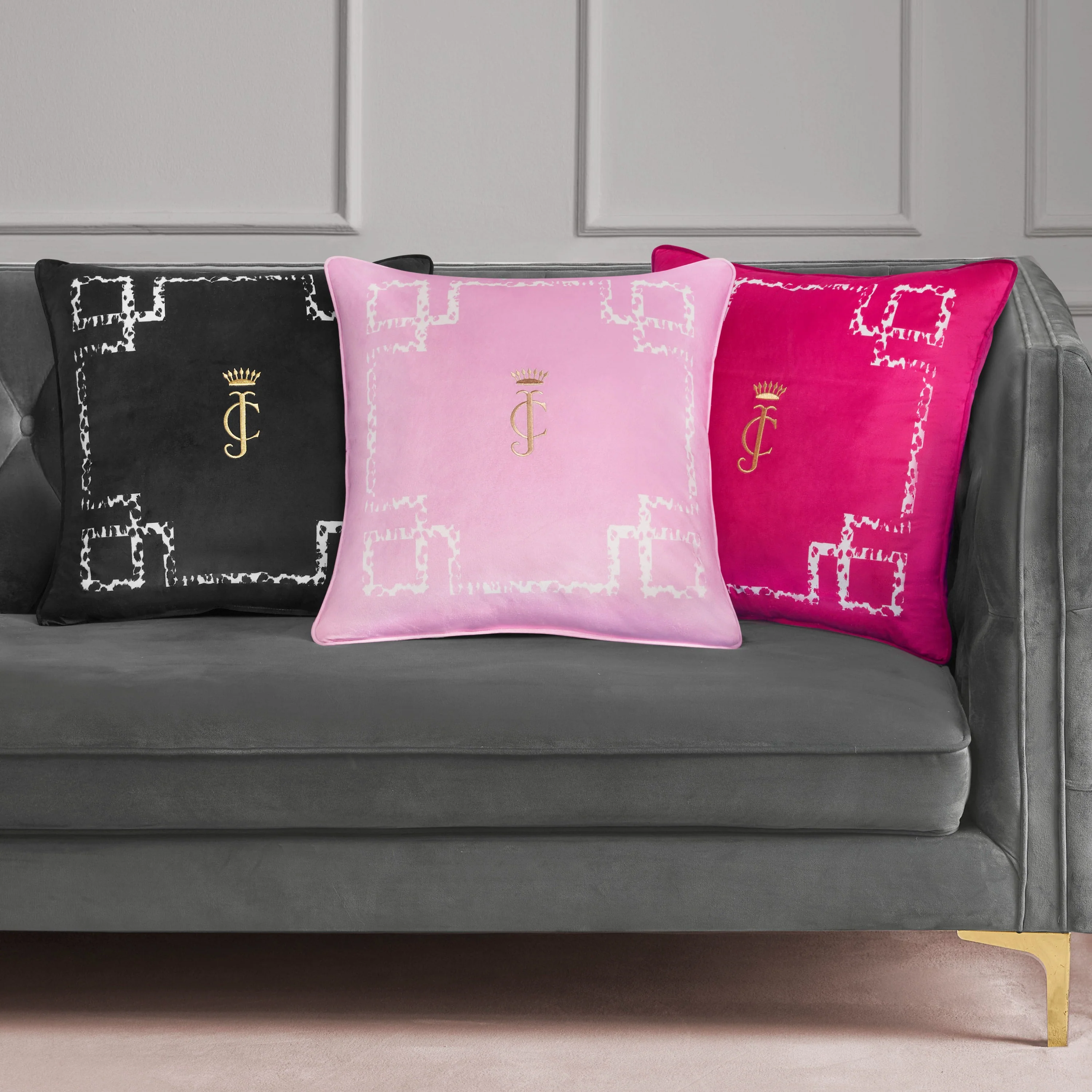 Velvet Lattice Pillow - Image 6