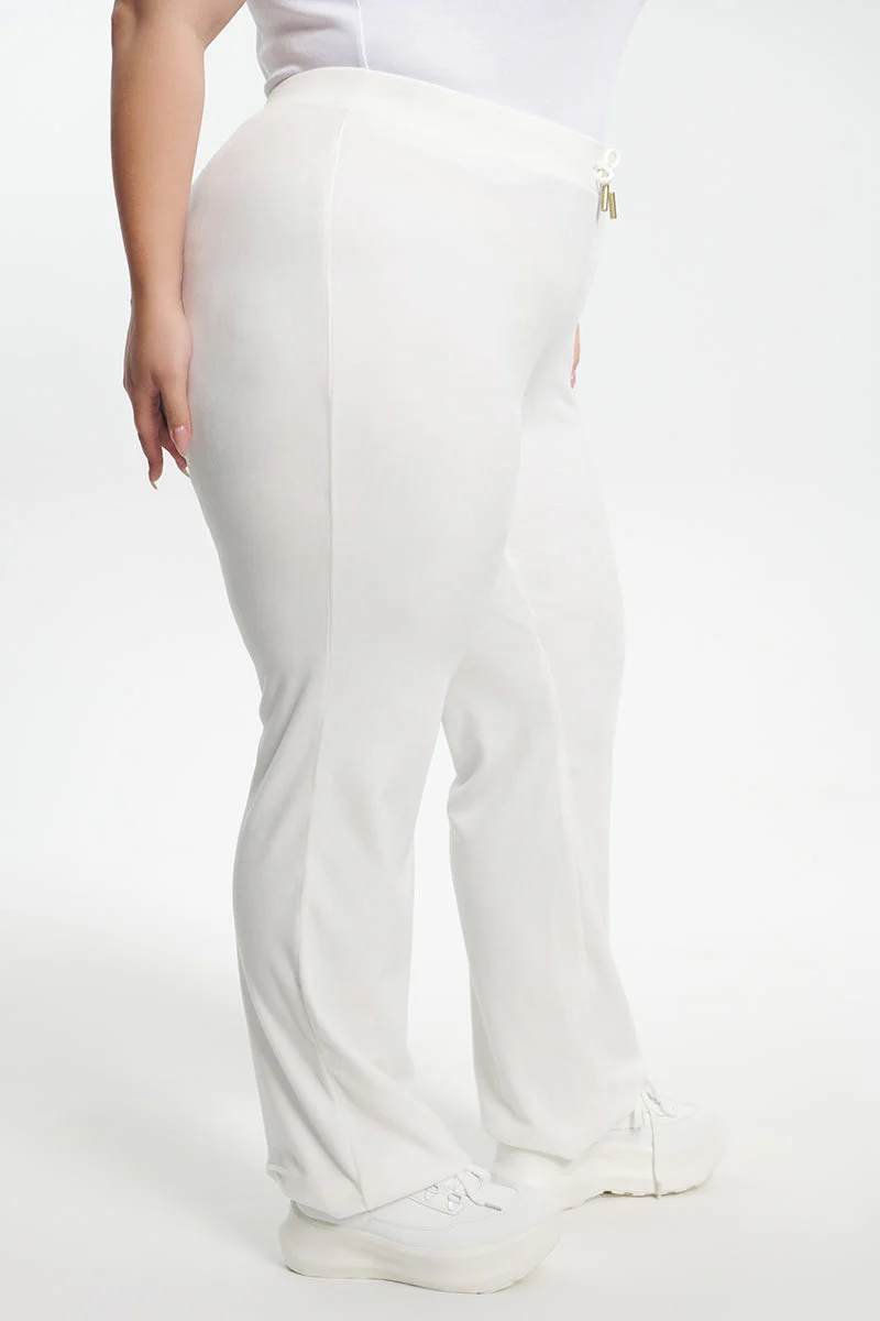 Plus-Size Technicolor Customizable Big Bling Velour Track Pants - Image 10