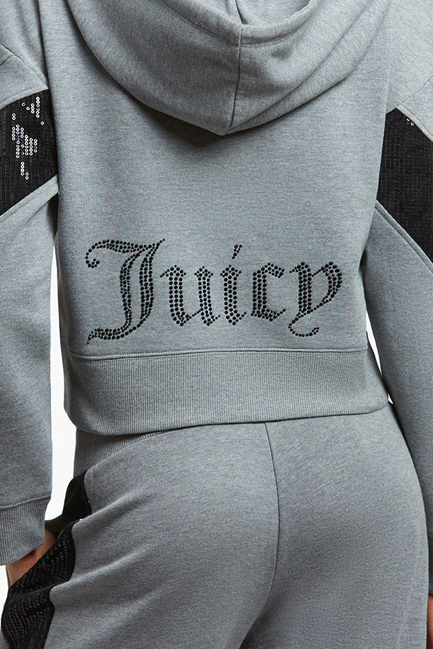 Sequin Fleece Hoodie—REJUICED - Image 4