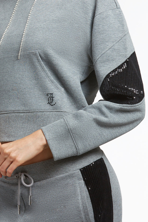Sequin Fleece Hoodie—REJUICED - Image 5