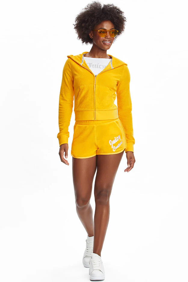 Terry Logo Retro Shorts—REJUICED - Image 4